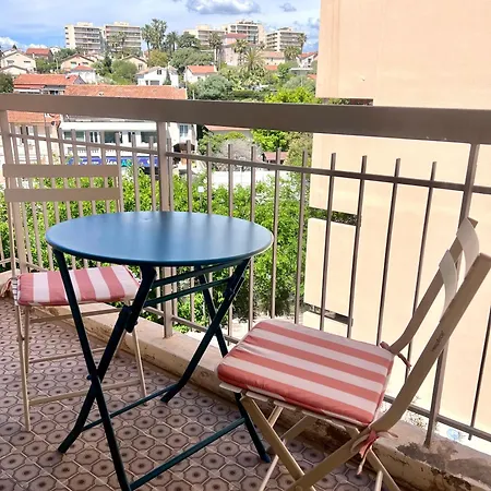 Magnifique Cosy, à Juan Les Pins Avec Parking Apartamento