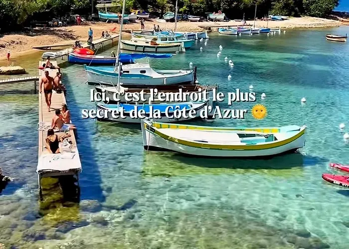 شقة Magnifique Cosy, A Juan Les Pins Avec Parking *